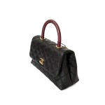 Chanel Matelasse Coco Handle Top Handle Flap Bag